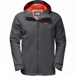 Jack Wolfskin Mens Arroyo Jacket Dark Iron